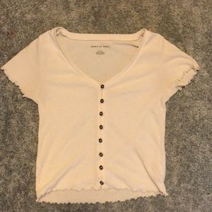 American Eagle cropped shirt